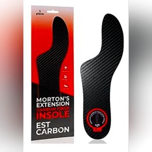 Morton's Extension Carbon Fiber Insole.  NWOT.  Turf Toe Recovery. EST Carbon.